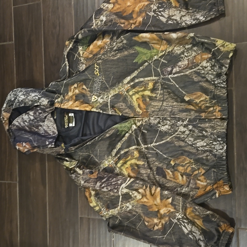 Scent Blocker Plus Hooded& Sheer Mask Jacket Sz L